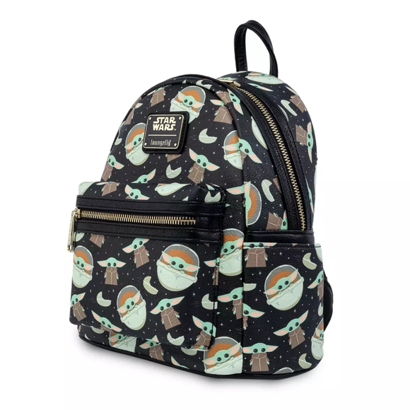 Star Wars Grogu Loungefly Mini Backpack New main image 5